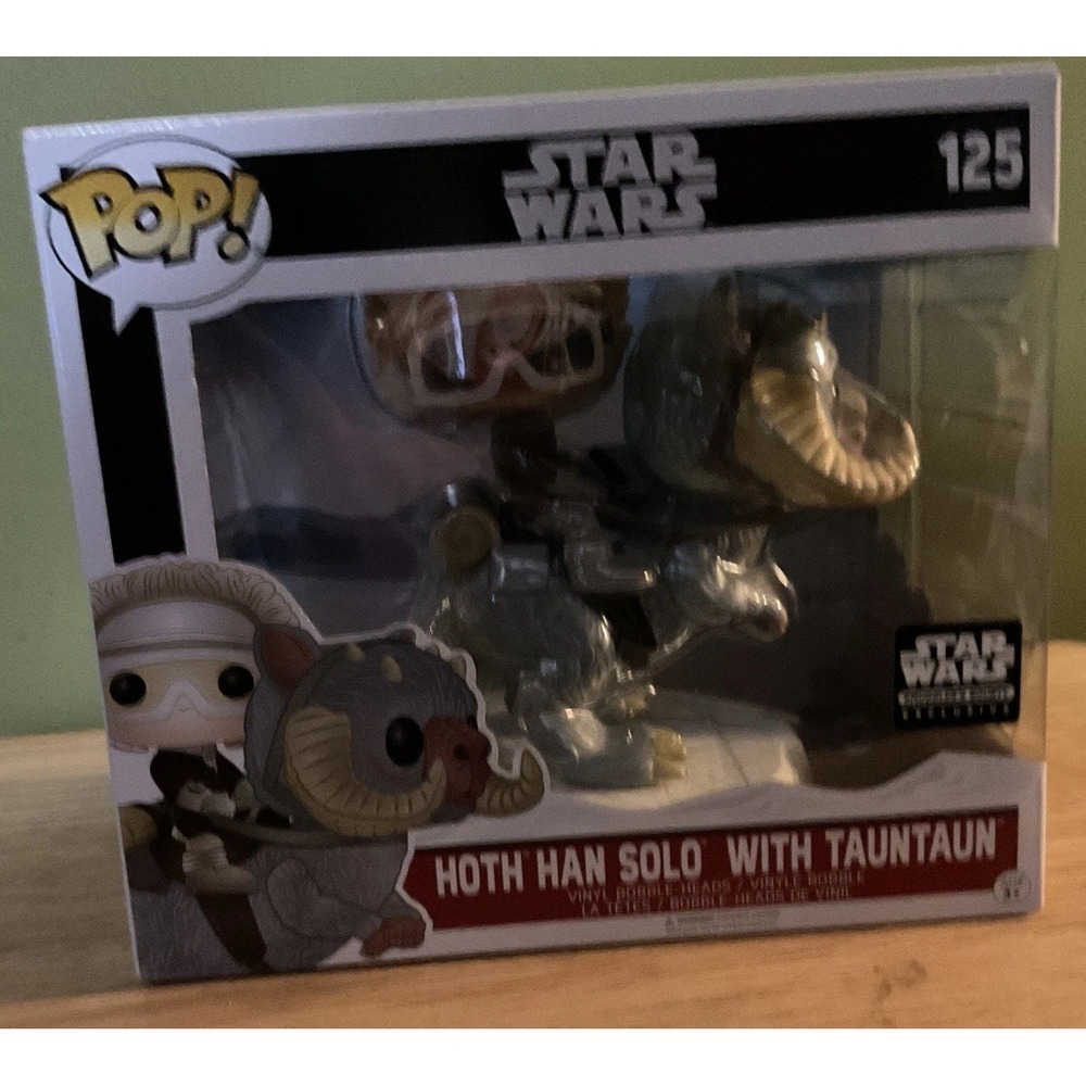 Funko Pop! Deluxe: Star‎ Wars - Hoth Han Solo (w/ Tauntaun) - Smuggler's...